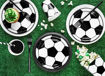 Picture of PAPER PLATES FOOTBALL 18CM - 6 PACK